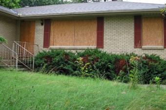 abandoned house